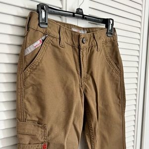 ARIAT MIDRISE STRAIGHT FR CARGO PANTS WITH POCKETS